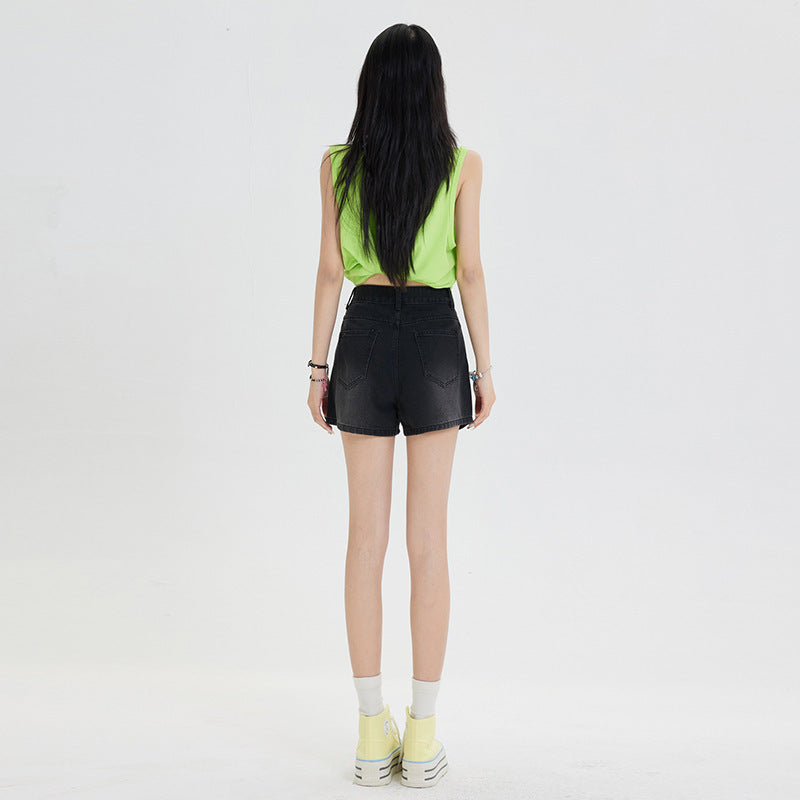 Fashion Personality Denim Shorts For Women