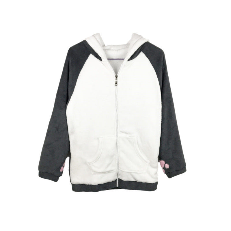 Shiba Inu theme hooded jacket anime sweater