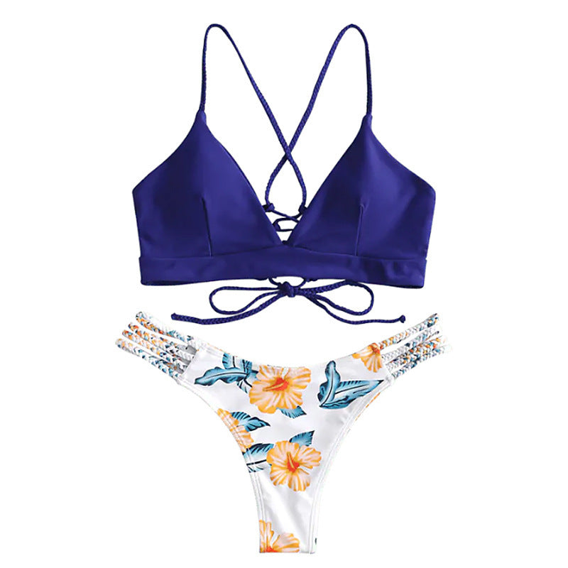 Women'S Solid-Color Separate Swimsuits Are Hot At Aliexpress