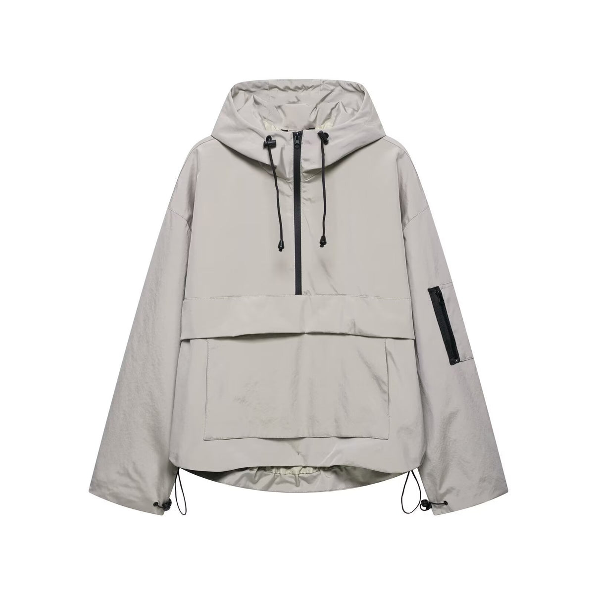 Women's Three-proof Fabric Hooded Jacket Multi-color Outdoor Jacket Coat