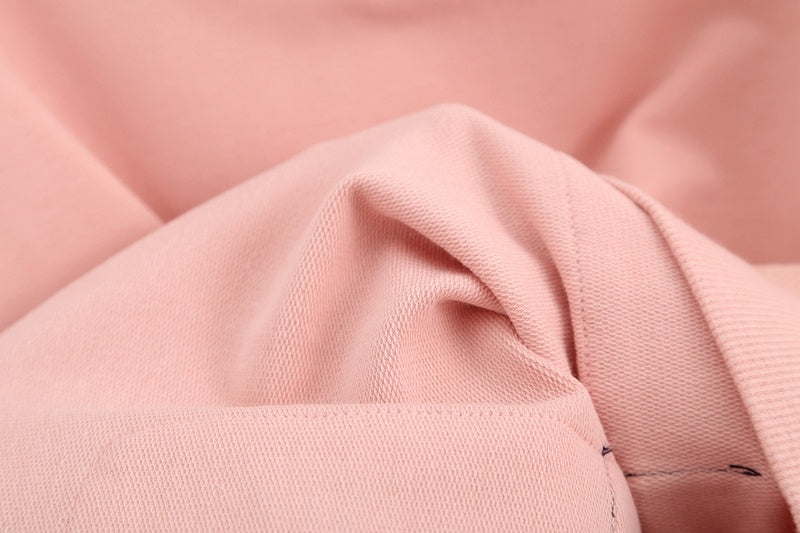 Loose pullover fake two-piece sweater