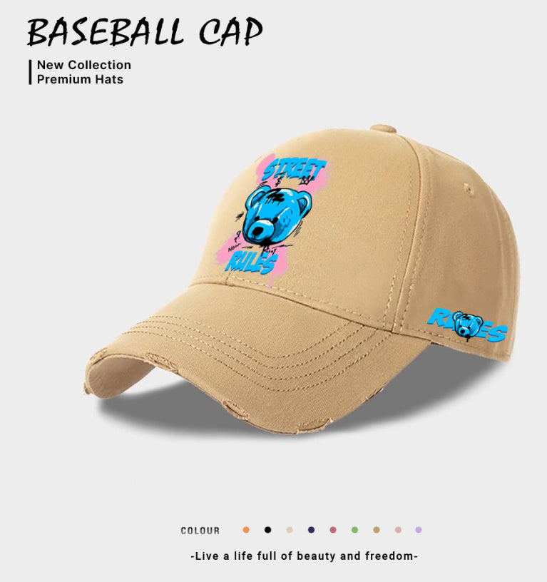 European And American Style Casual Baseball Cap For Women