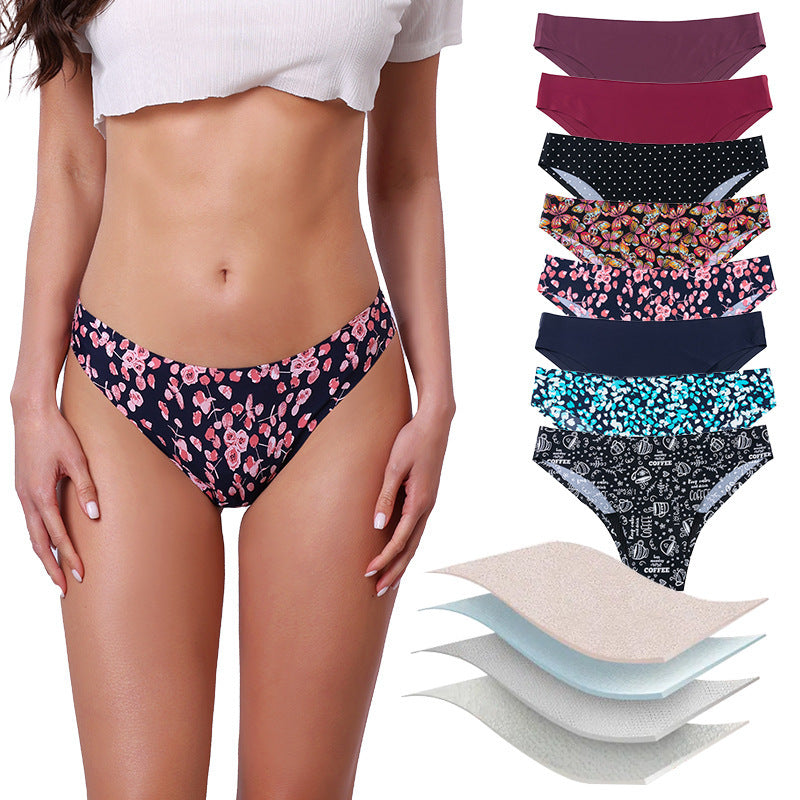 Women's Fashion Seamless Side Leakage Prevention Underwear Sanitary Panty