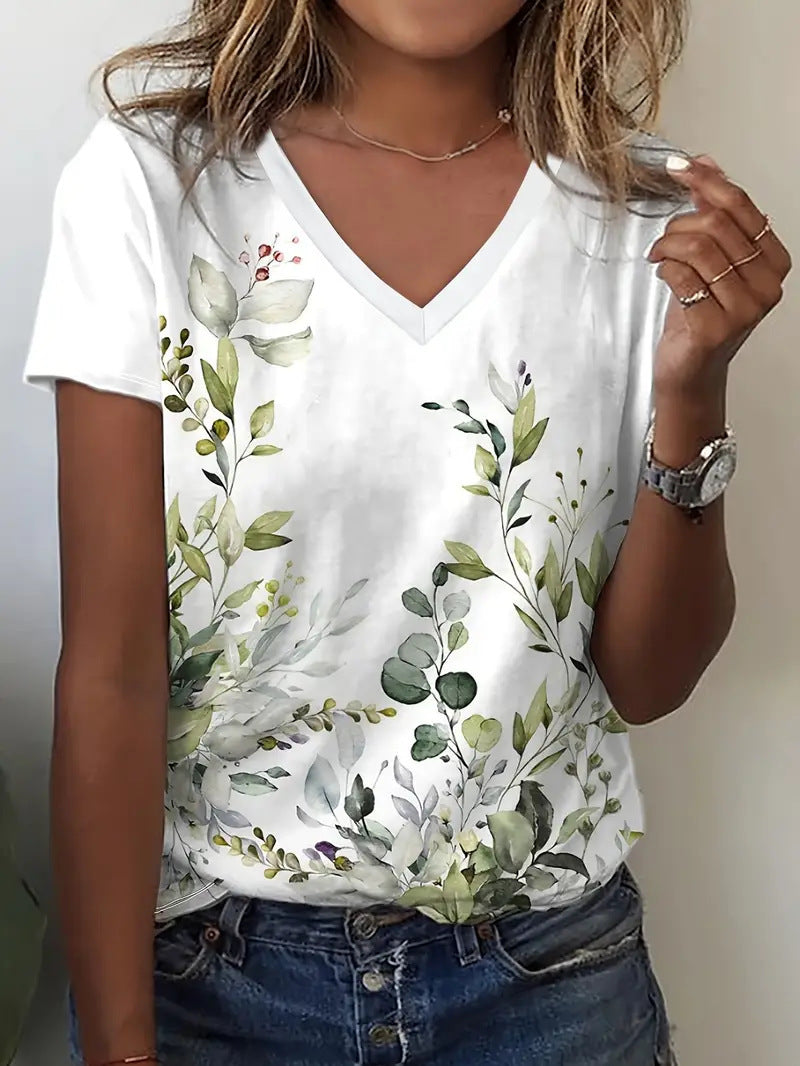 High-grade Spring V-neck Women's