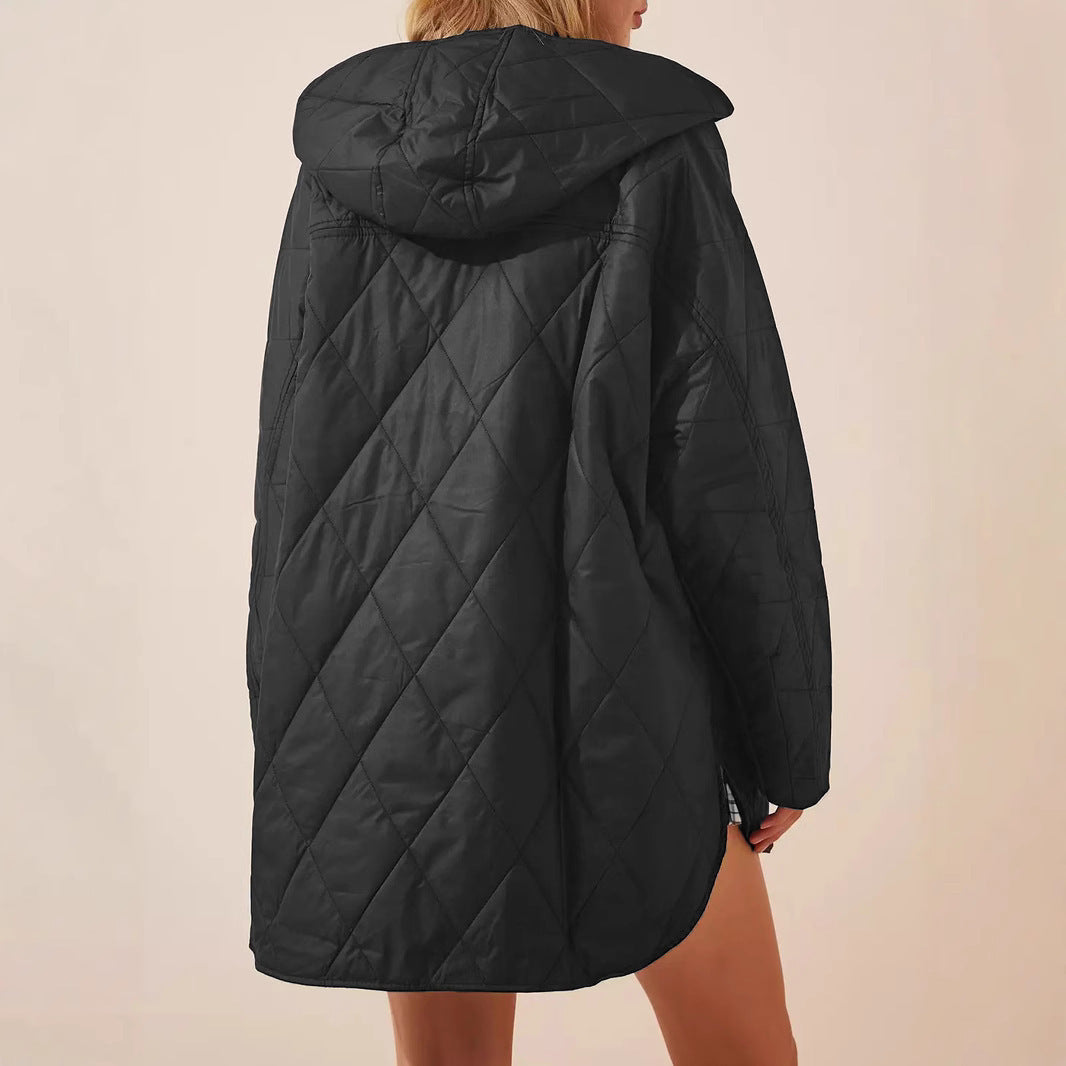 Women's Clothing Winter Mid-length Casual Loose Jacket