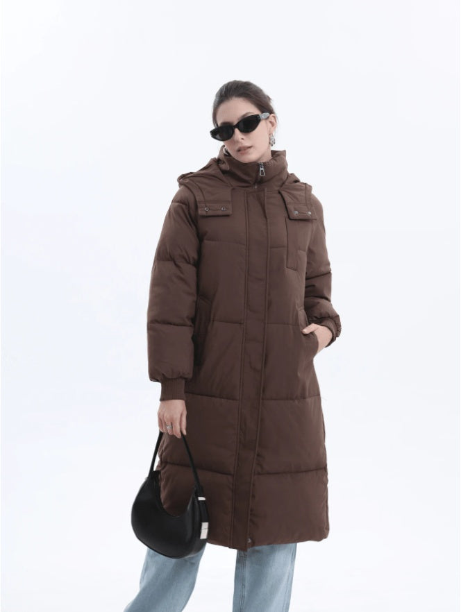 Long Puffer Jacket For Women