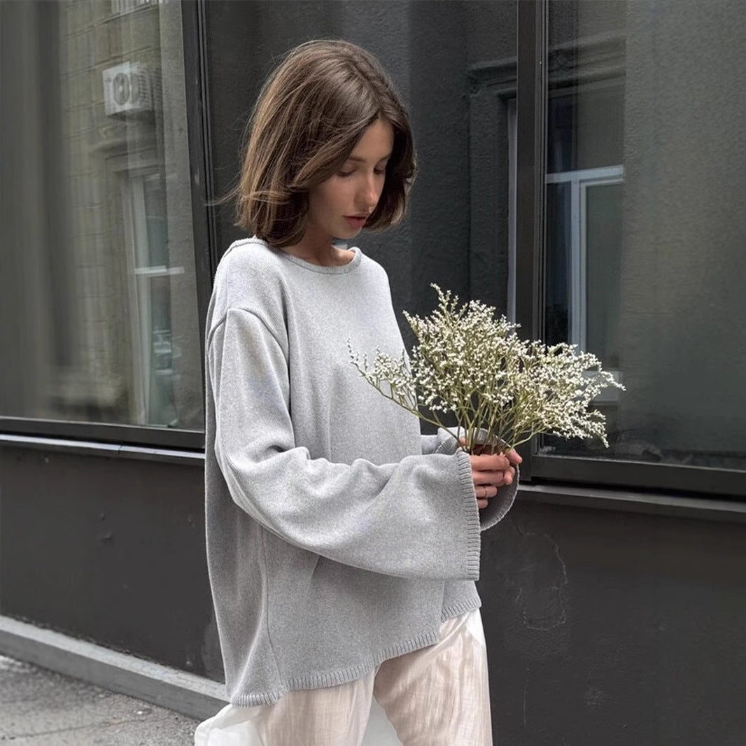Cotton Pullover Loose Temperament Lazy