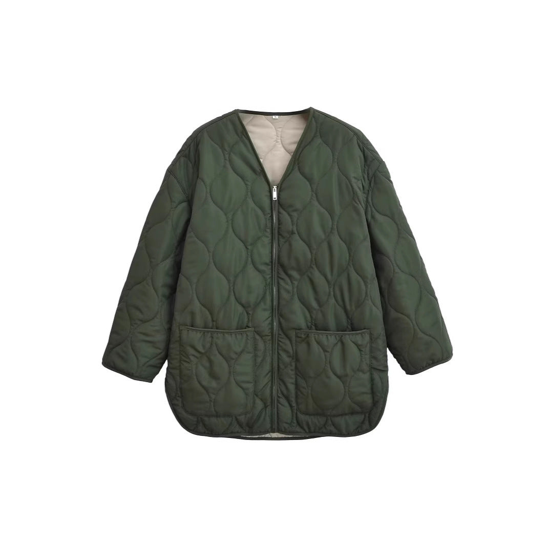 Women's Loose Cotton Coat Jacket