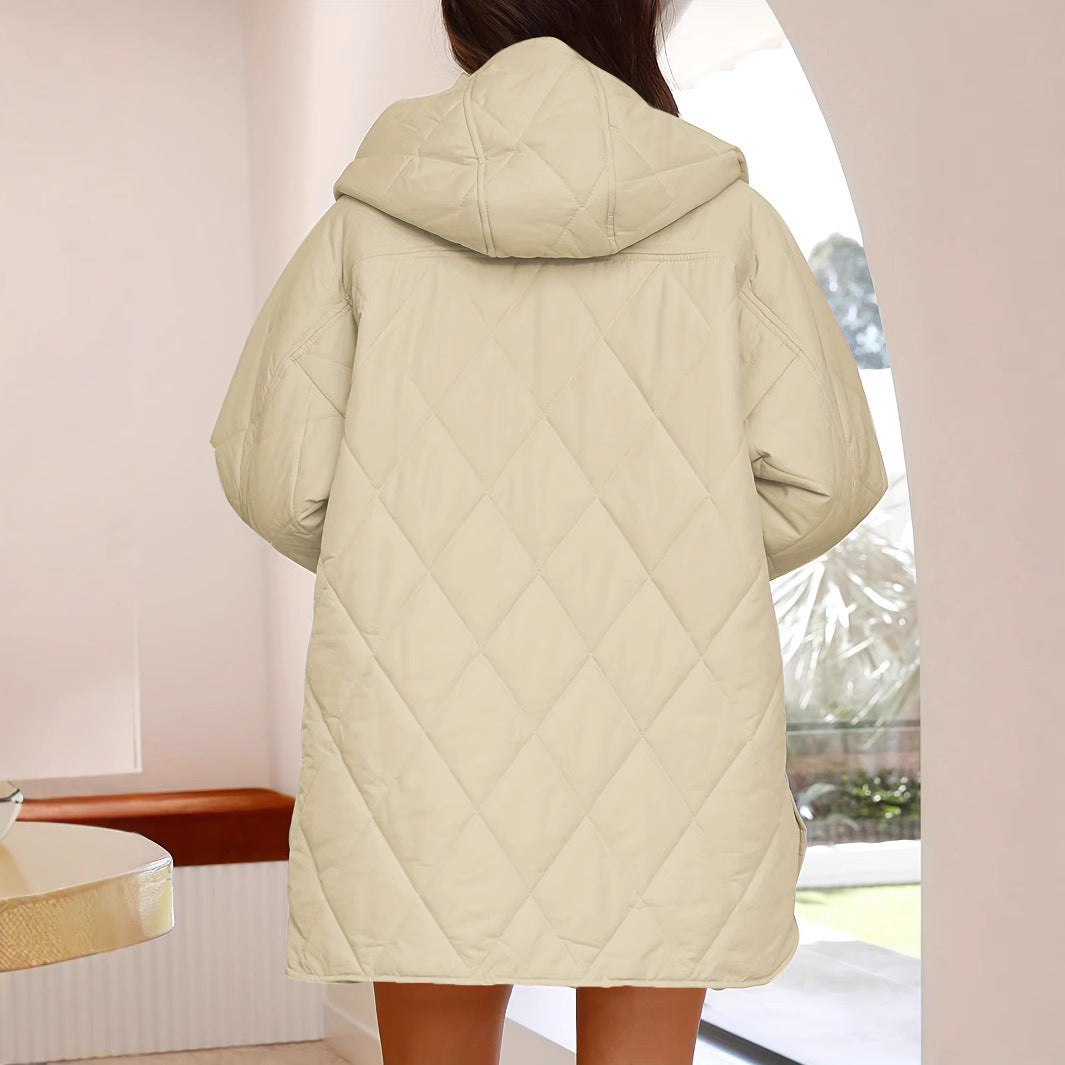 Women's Clothing Winter Mid-length Casual Loose Jacket