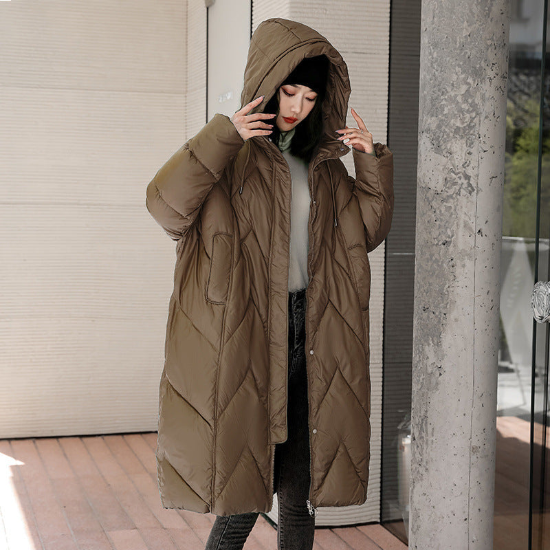 Padded Down Jacket Women's Mid-length