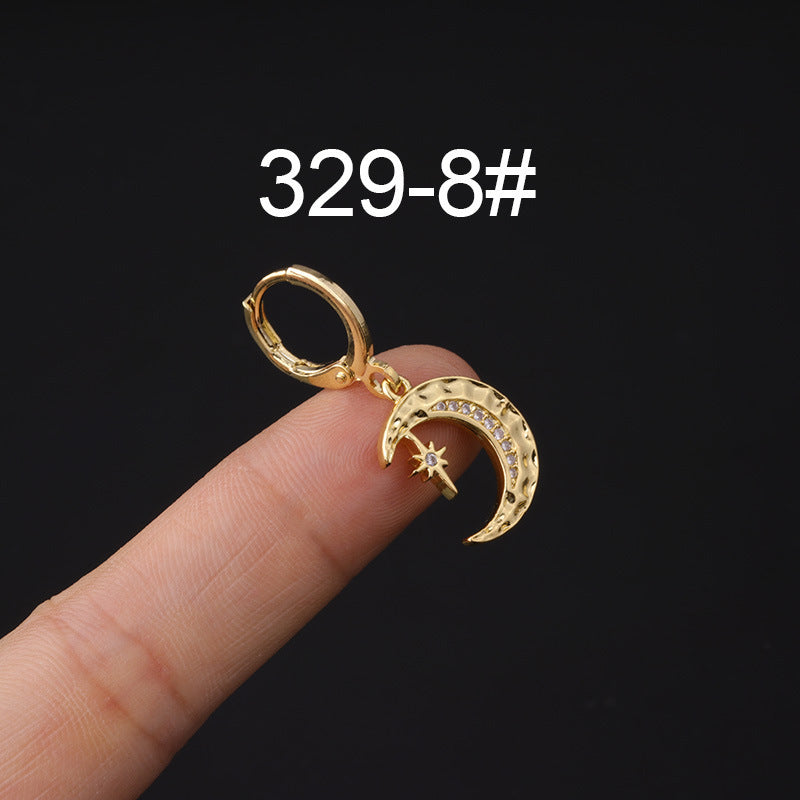 Creative Jewelry European And American Personality Fashion Earrings Women