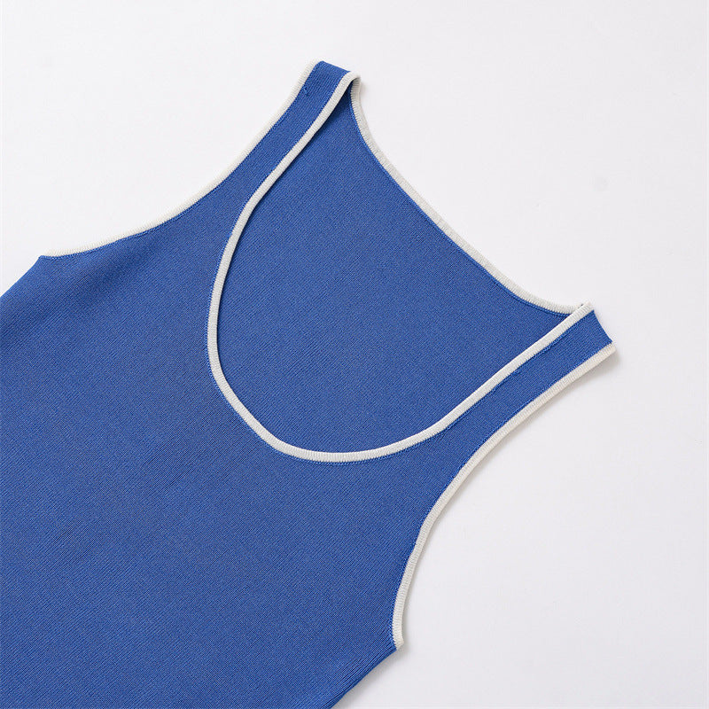 Summer New Women's Fashion Simple Knitting Top