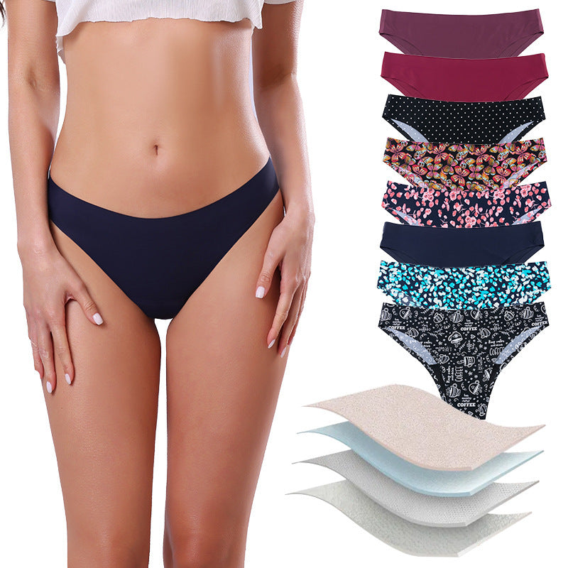 Women's Fashion Seamless Side Leakage Prevention Underwear Sanitary Panty