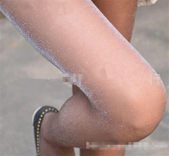Autumn New Solid Color Thin Panty Stockings