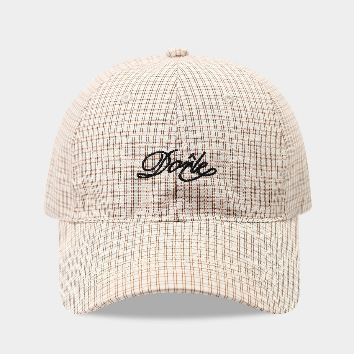 Korean Style Fashion All-match Plaid Peaked Cap Couple Sun Hat