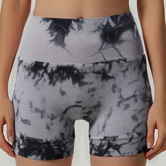 Machine Bag Waist Hugging Peach Hip Yoga Shorts