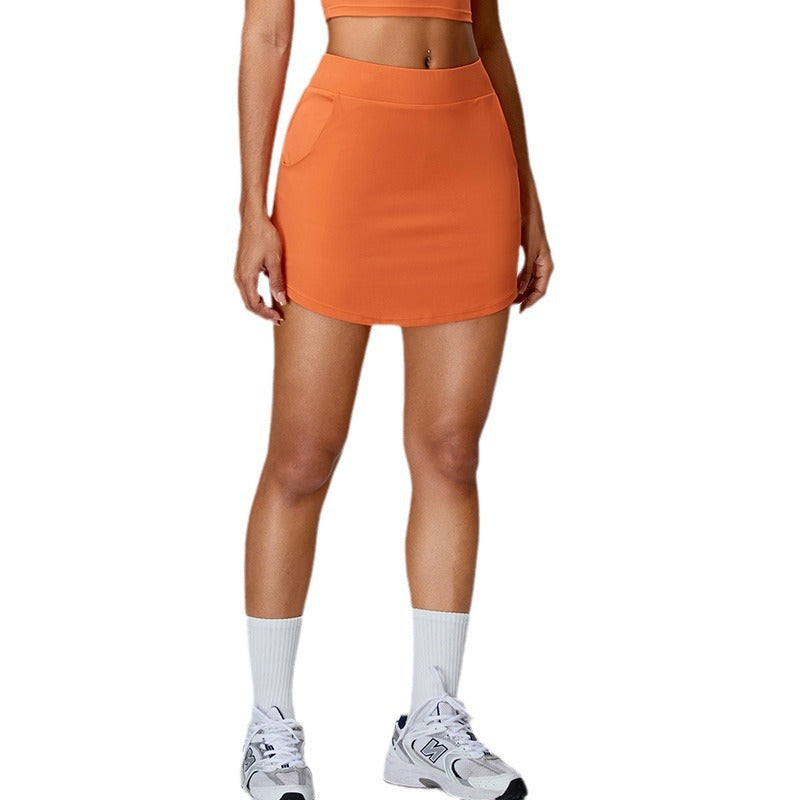 Spring And Summer A- Line Fashion Sports Skirt