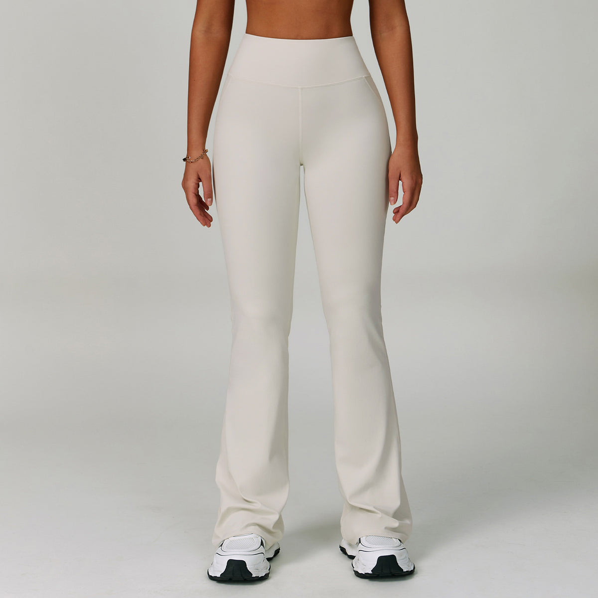 Sports High Waist Hip Lift Wide Leg Outerwear Bell-bottom Pants