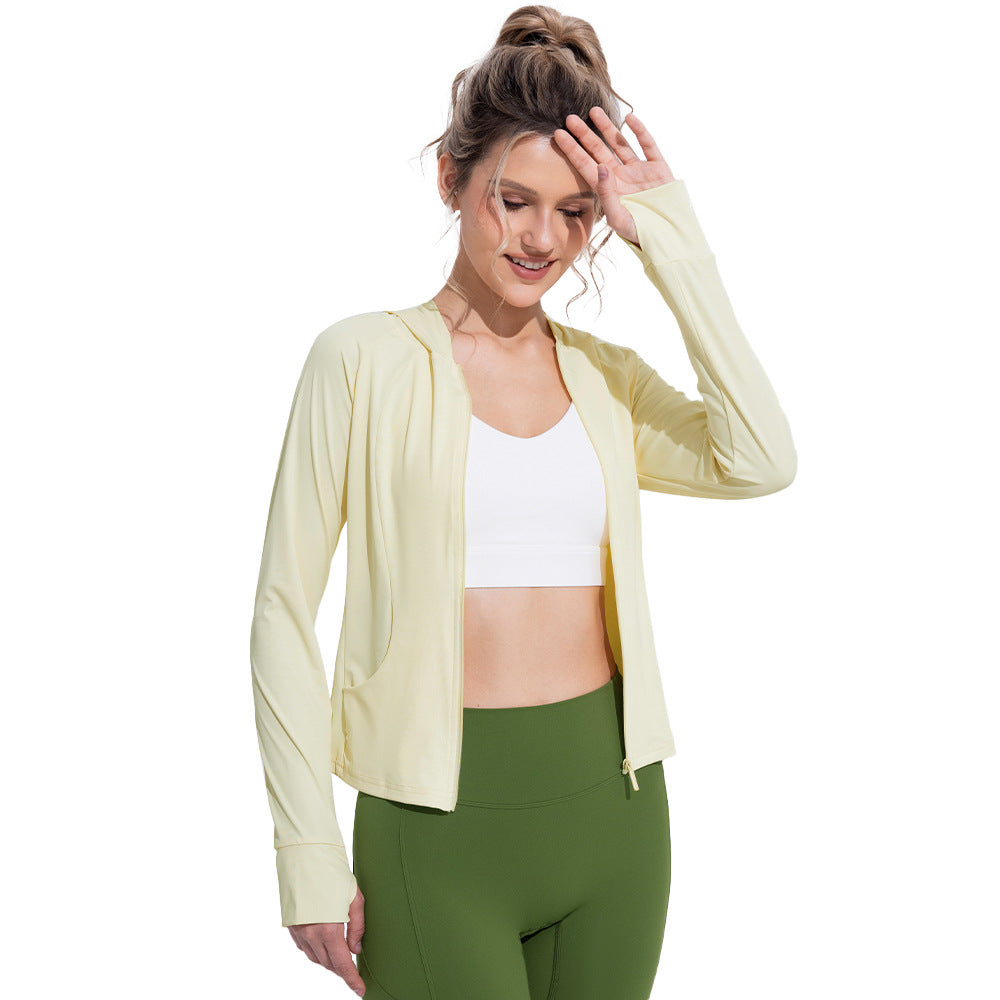 Women's Summer UV Protection Long Sleeve Cool Feeling Ice Silk Sun Protection Clothing