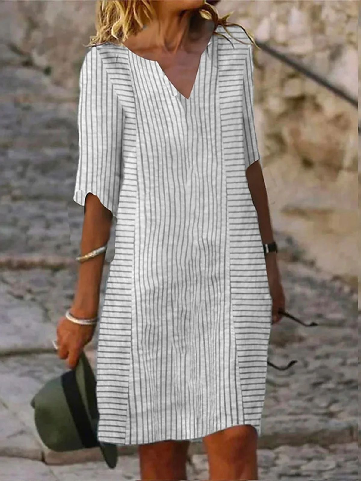 Long Sleeve Dress 3D Digital Printing European And American Women's Clothing