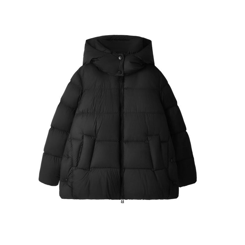 Detachable Cap Down Jacket Women's Short Winter