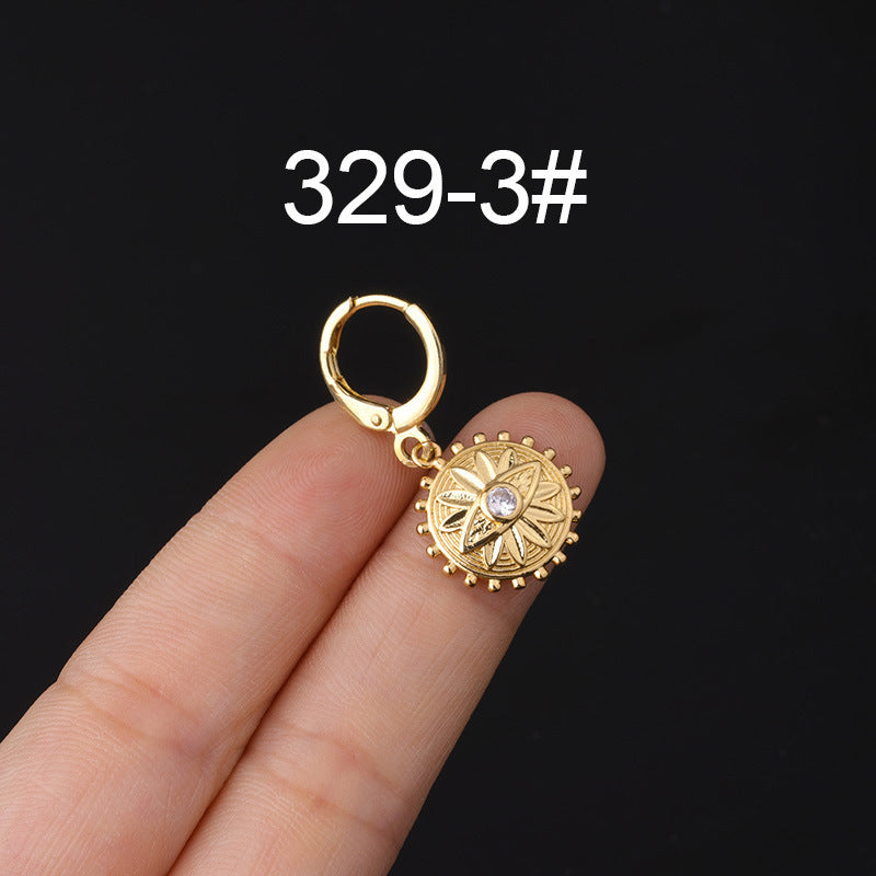 Creative Jewelry European And American Personality Fashion Earrings Women