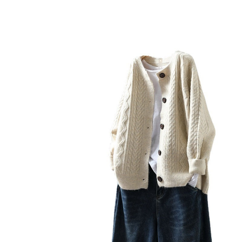 Twist Women's Sweater Knitted Cardigan Jacket