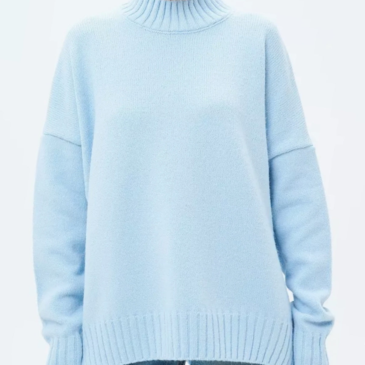 Half Turtleneck Thread Sweater Sub-loose Casual Sweater