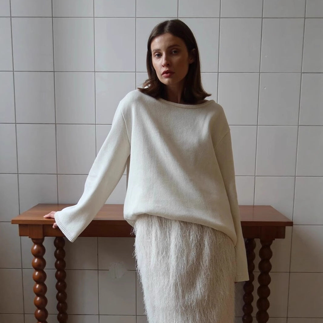 Cotton Pullover Loose Temperament Lazy