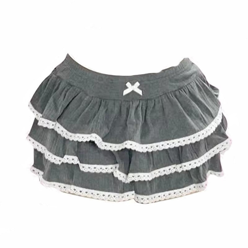 Personality Lace A- Line Cake Dress Women