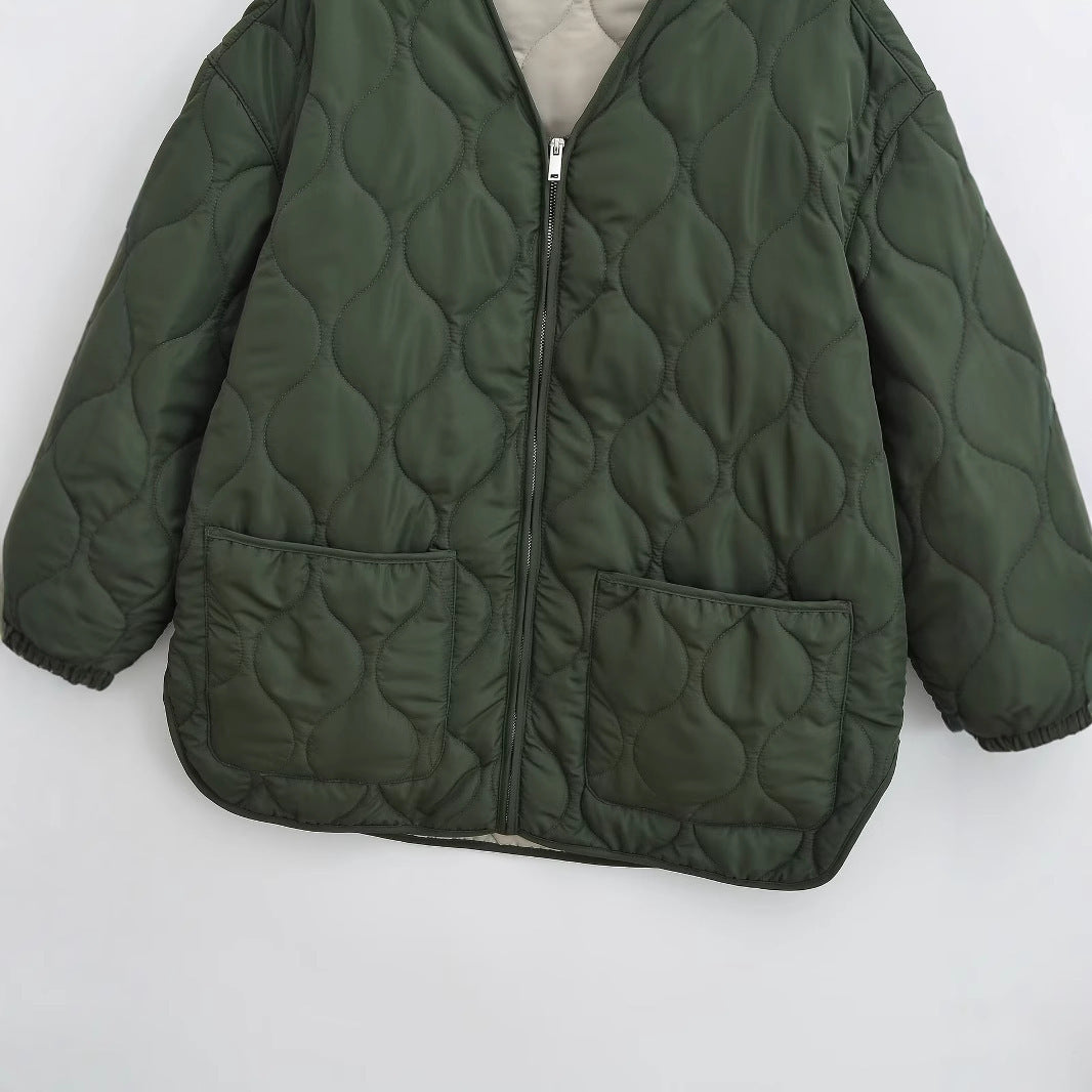 Women's Loose Cotton Coat Jacket