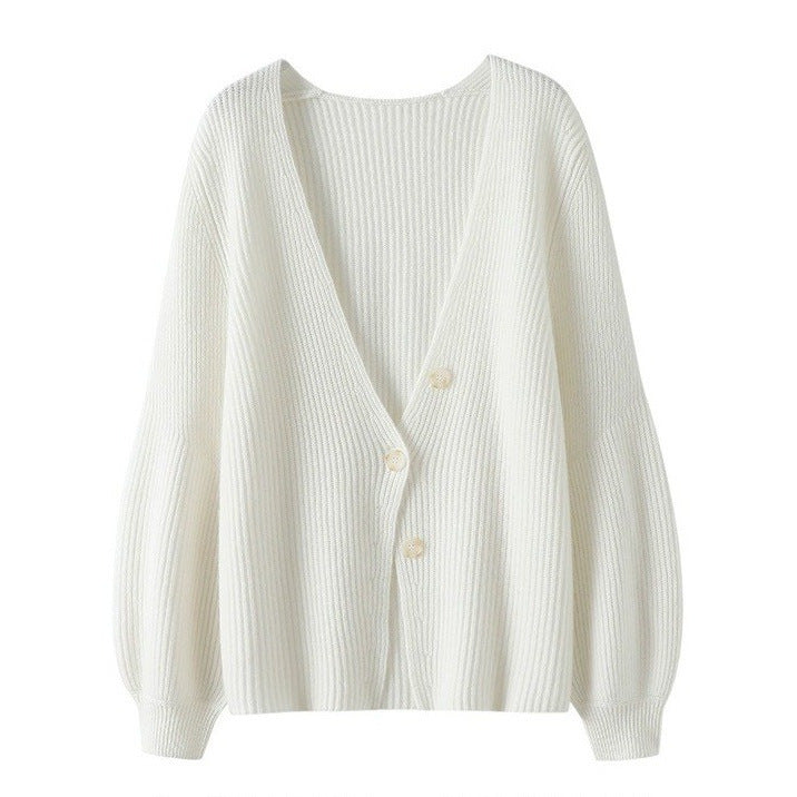 Women's Autumn And Winter New Solid Color Loose Long Sleeves Top